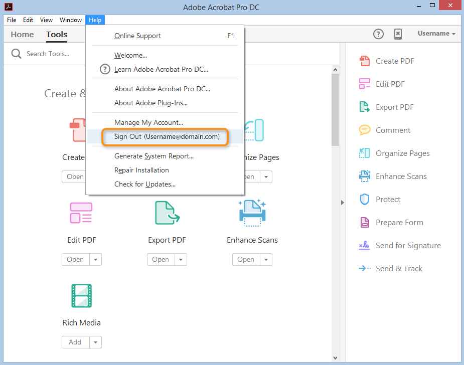 Adobe Acrobat Pro DC 2026 indirme sayfası ekran görüntüsü