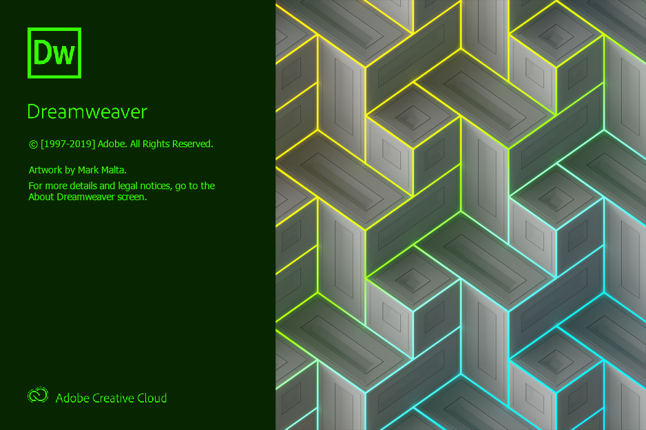 Adobe Dreamweaver 2020 20.0.0.15196 Full Katılımsız indirme sayfası ekran görüntüsü