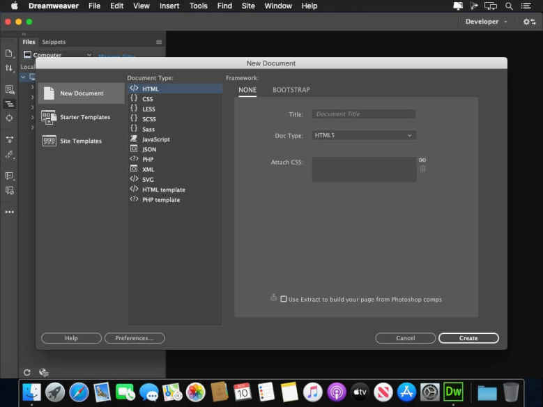 Adobe Dreamweaver 2021 ekran görüntüsü 2