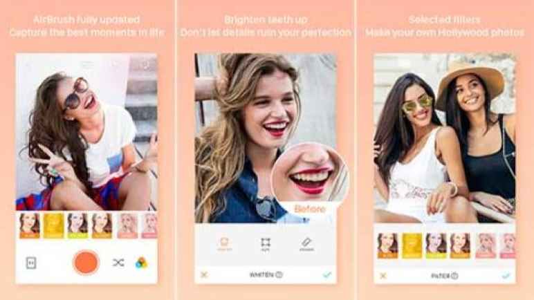AirBrush Premium Apk indirme sayfası ekran görüntüsü