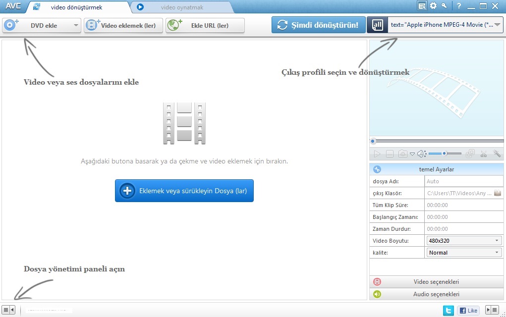 Any Video Converter Professional indirme sayfası ekran görüntüsü