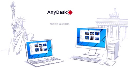 AnyDesk indirme sayfası ekran görüntüsü