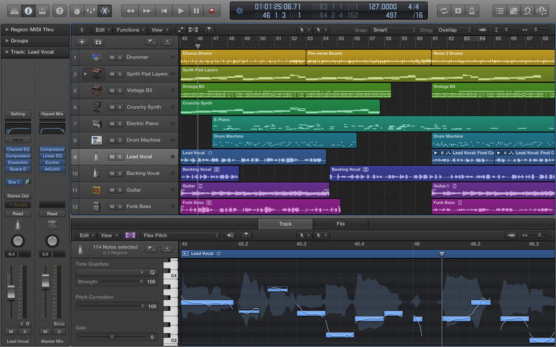 Apple Logic Pro X Full v12.2 MacOSX indirme sayfası ekran görüntüsü