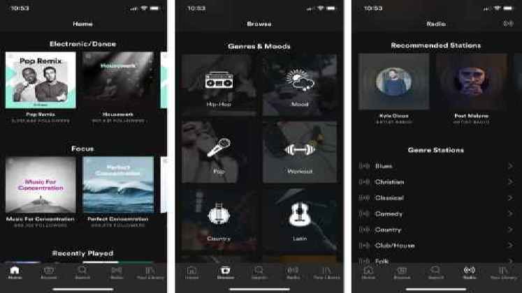 Apple Music Premium Apk indirme sayfası ekran görüntüsü