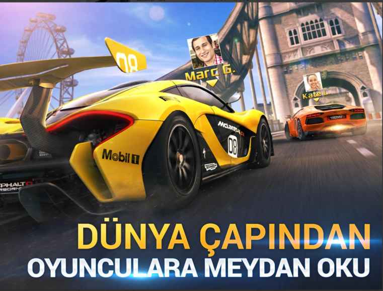 Asphalt 8 Airborne Apk indirme sayfası ekran görüntüsü
