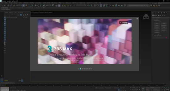 Autodesk 3ds Max 2020 indirme sayfası ekran görüntüsü