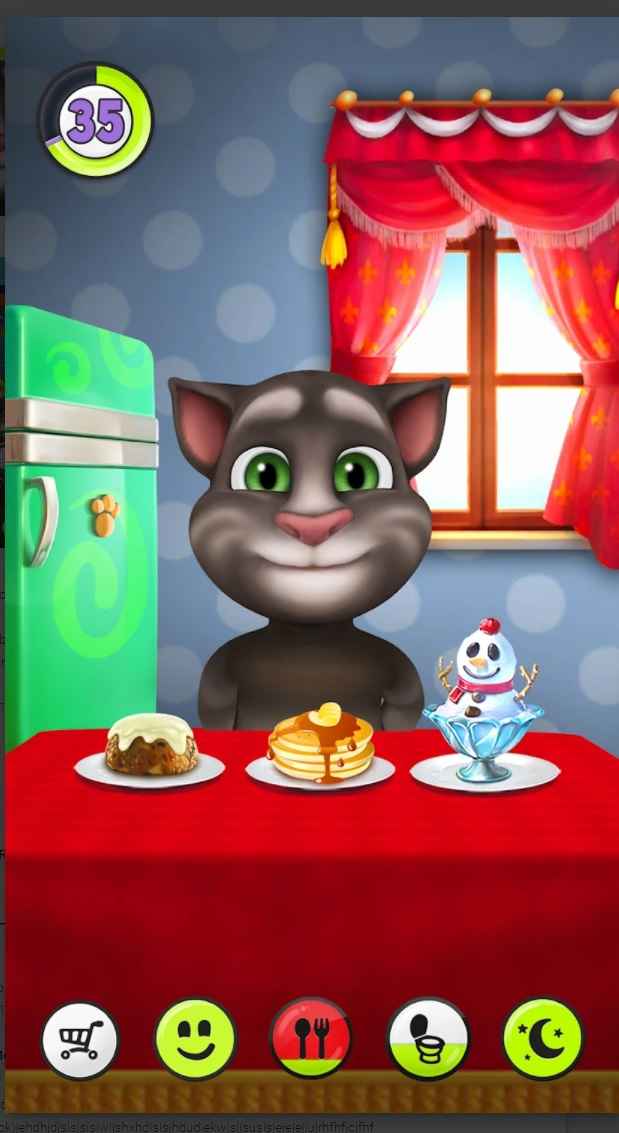 Benim Konuşan Tom’um Apk indirme sayfası ekran görüntüsü