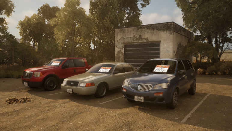 Car Dealer Simulator indirme sayfası ekran görüntüsü