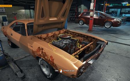 Car Mechanic Simulator 2018 indirme sayfası ekran görüntüsü