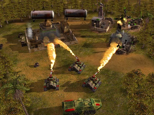 Command & Conquer Generals indirme sayfası ekran görüntüsü