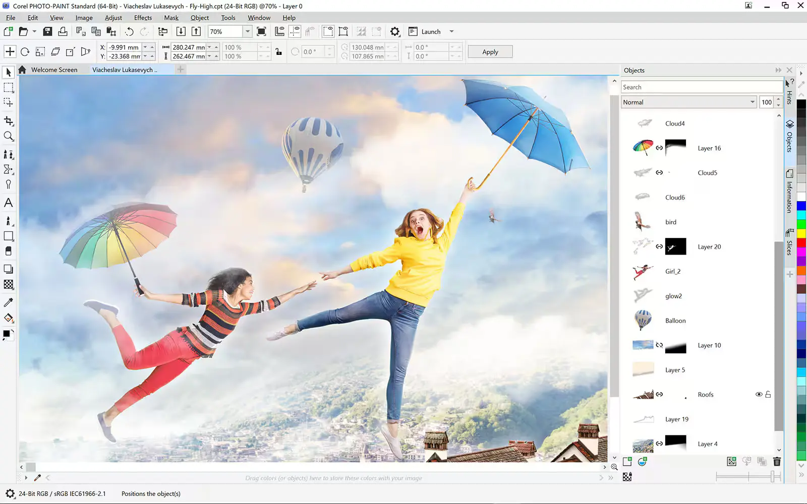 CorelDRAW Graphics Suite 2025 indirme sayfası ekran görüntüsü