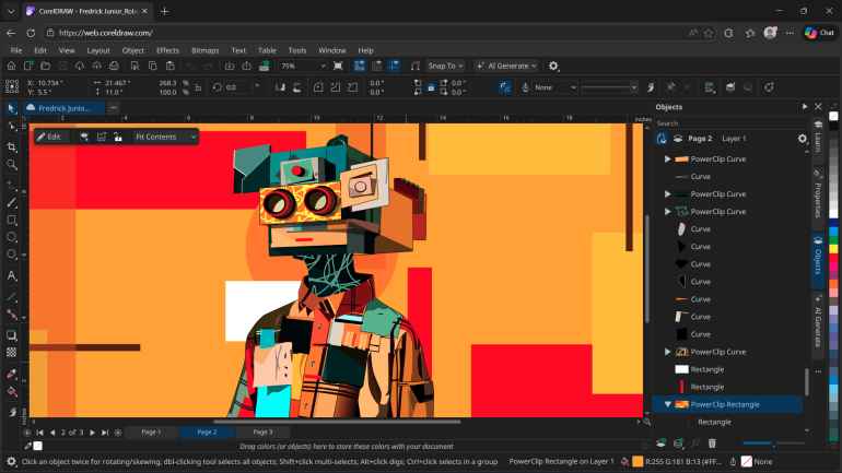 CorelDRAW Graphics Suite 2026 indirme sayfası ekran görüntüsü
