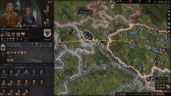 Crusader Kings 3 indirme sayfası ekran görüntüsü