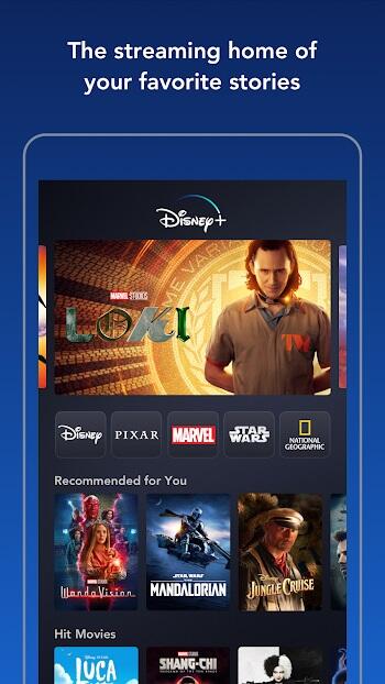 Disney Plus Apk indirme sayfası ekran görüntüsü