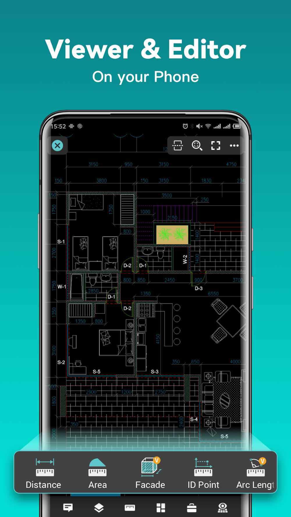 DWG FastView Premium Apk indirme sayfası ekran görüntüsü