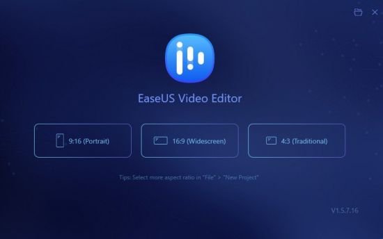 EaseUS Video Editör indirme sayfası ekran görüntüsü