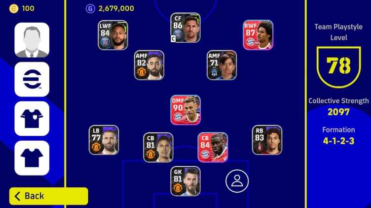 eFootball PES 2023 Apk ekran görüntüsü 3