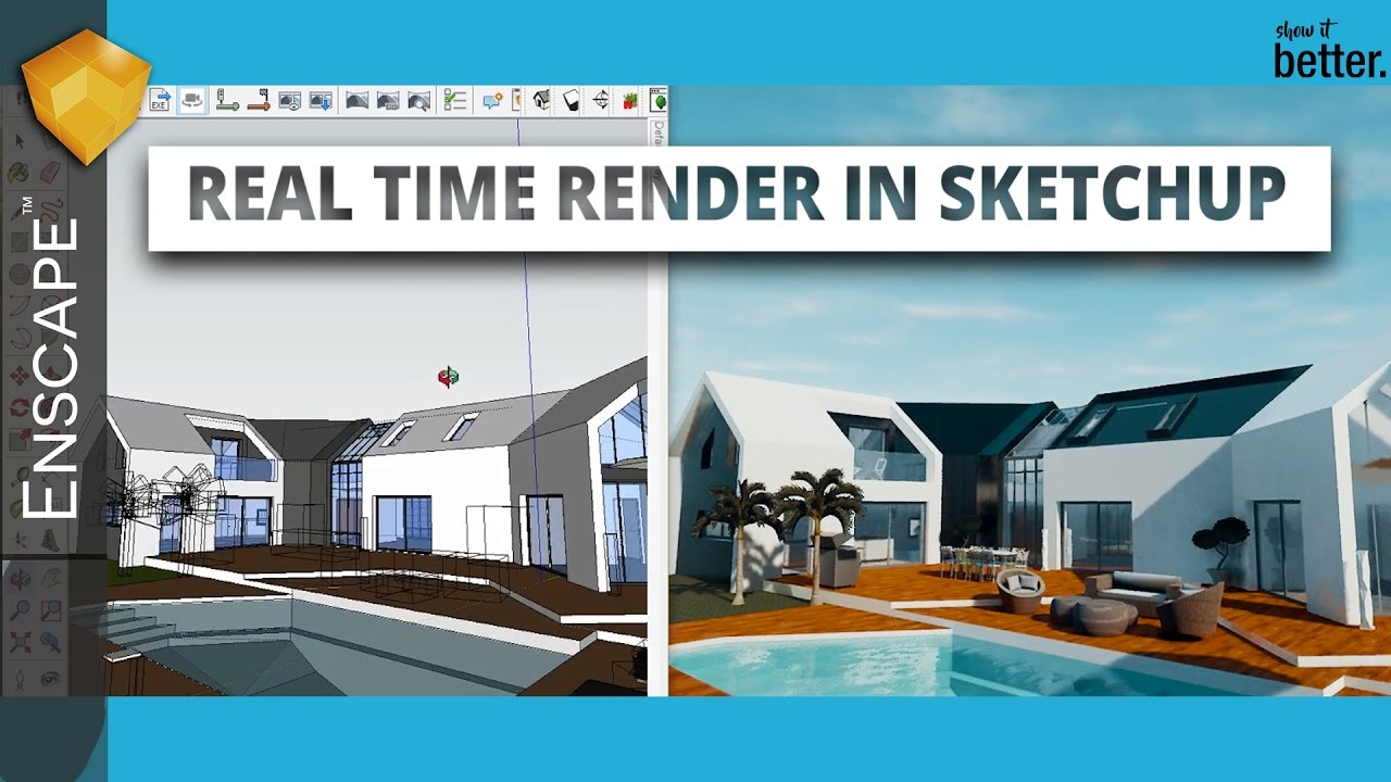 Enscape Sketchup 2023 indirme sayfası ekran görüntüsü