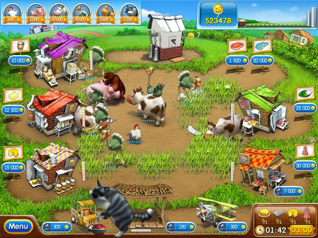 Farm Frenzy 2 indirme sayfası ekran görüntüsü