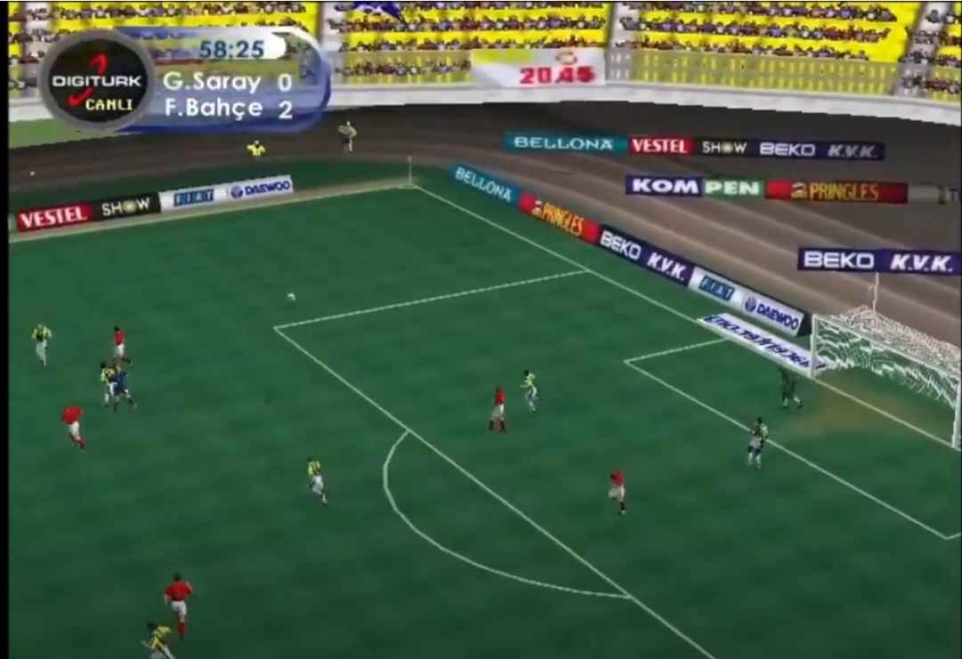 Fifa 2001 indirme sayfası ekran görüntüsü