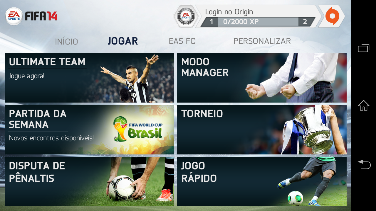 Fifa 14 Apk ekran görüntüsü 4