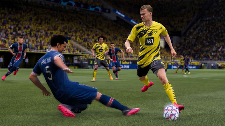 Fifa 21 indirme sayfası ekran görüntüsü