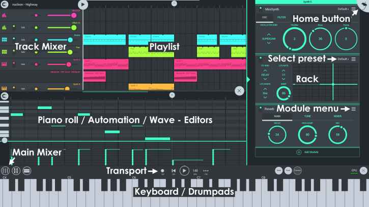 FL Studio Mobile Apk indirme sayfası ekran görüntüsü