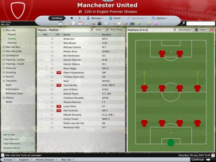 Football Manager 2008 Full Türkçe ekran görüntüsü 2