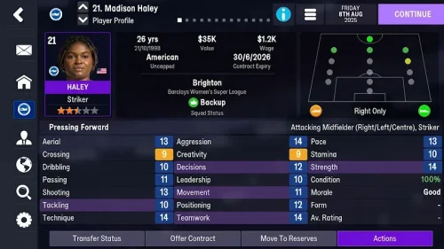 Football Manager 26 Mobile Apk indirme sayfası ekran görüntüsü
