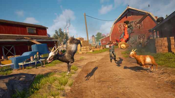 Goat Simulator 3 Apk indirme sayfası ekran görüntüsü