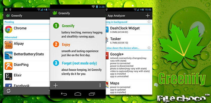 Greenify Pro Apk indirme sayfası ekran görüntüsü