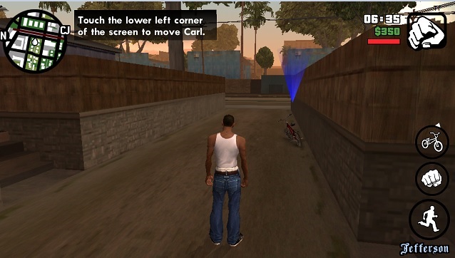 Gta San Andreas Apk indirme sayfası ekran görüntüsü
