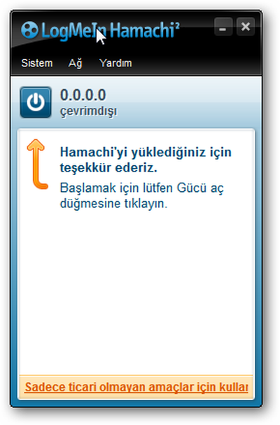 Hamachi Full Premium indirme sayfası ekran görüntüsü
