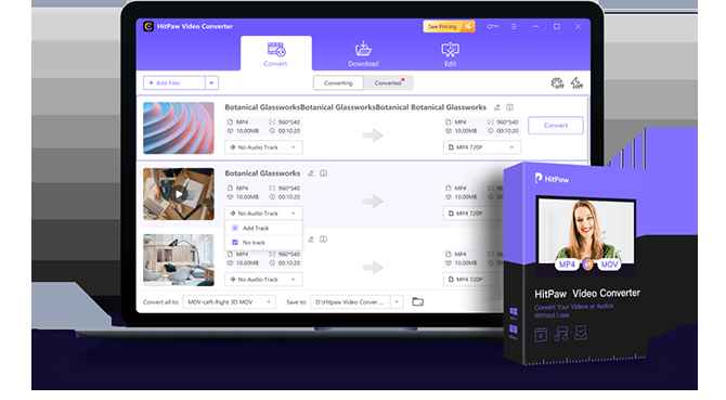 HitPaw Video Converter ekran görüntüsü 2