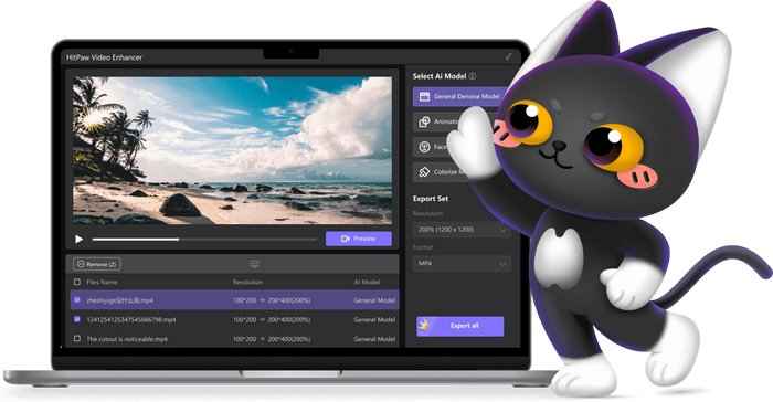 HitPaw Video Enhancer ekran görüntüsü 2