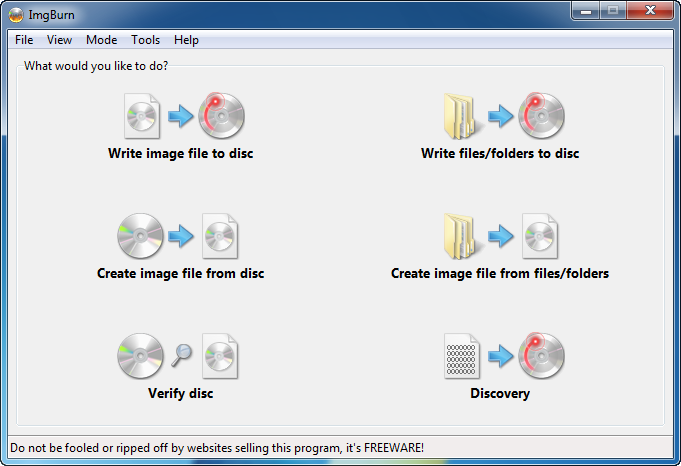 ImgBurn 2.5.8.0 Full Türkçe indirme sayfası ekran görüntüsü