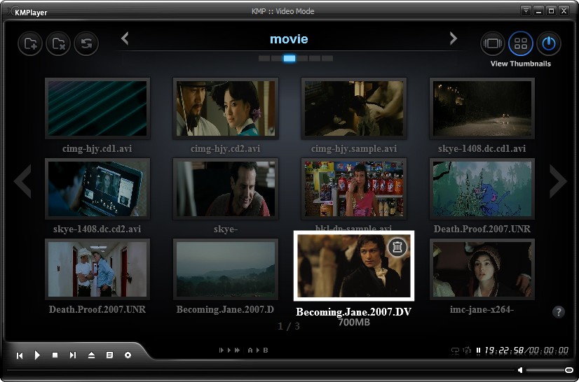 KMPlayer indirme sayfası ekran görüntüsü