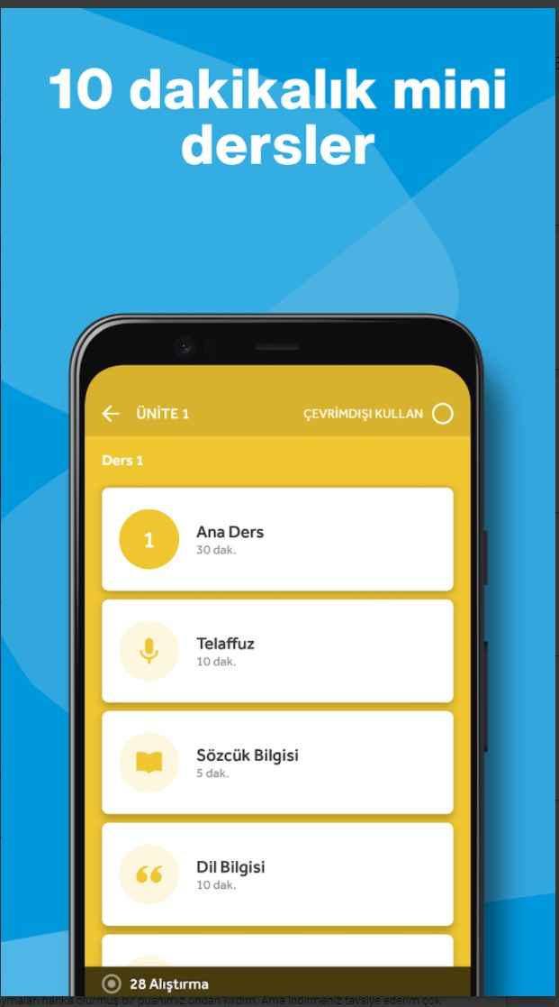 Learn Languages Rosetta Stone Apk indirme sayfası ekran görüntüsü