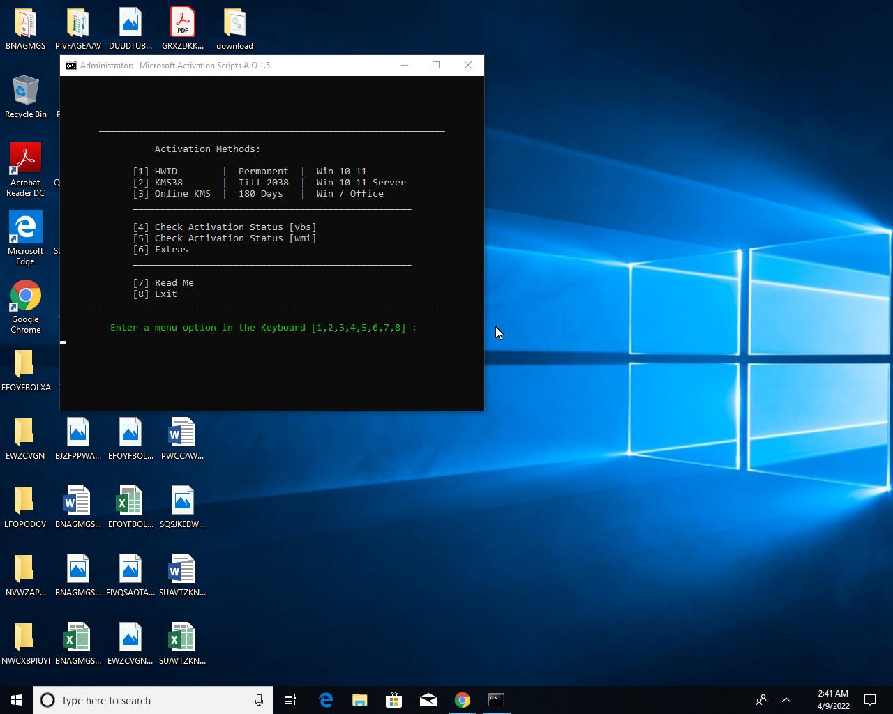 Microsoft Activation Scripts indirme sayfası ekran görüntüsü