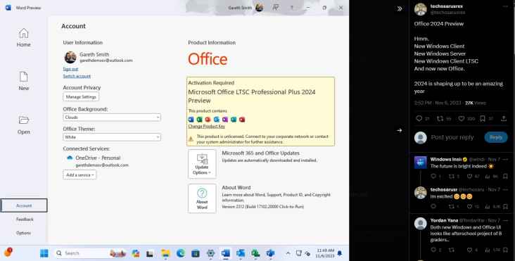 Microsoft Office 2024 Full Türkçe indirme sayfası ekran görüntüsü