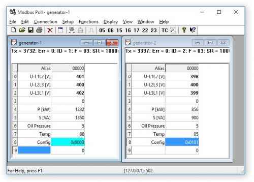 Modbus Poll v12.1.0.2473 indirme sayfası ekran görüntüsü