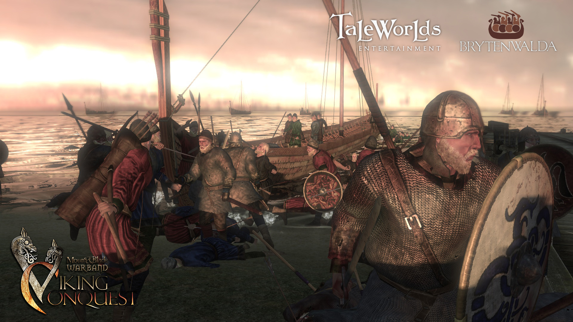 Mount And Blade Warband Viking CONQUEST indirme sayfası ekran görüntüsü