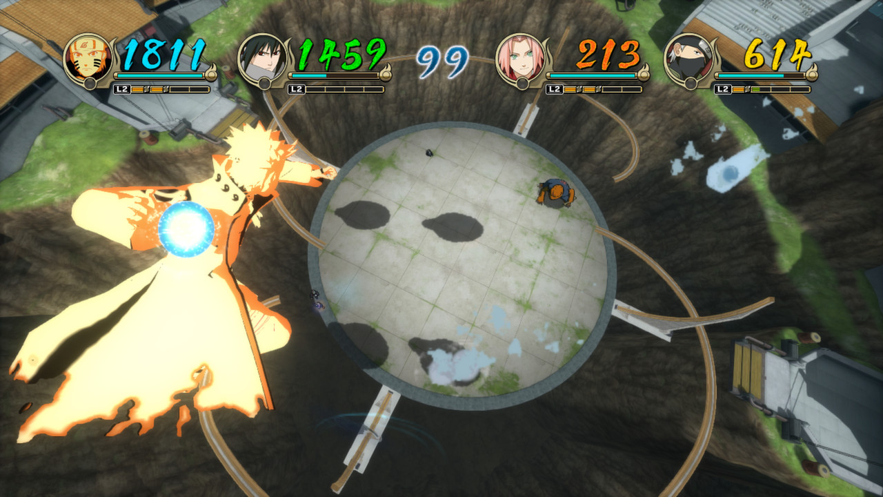 Naruto Shippuden Ultimate Ninja Storm Revolution indirme sayfası ekran görüntüsü