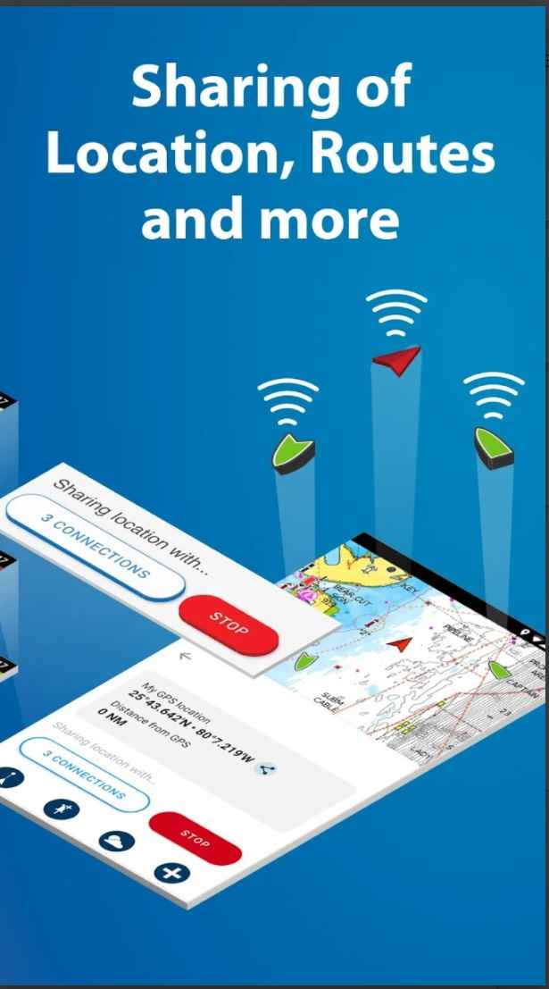 Navionics Boating & Lakes APK indirme sayfası ekran görüntüsü