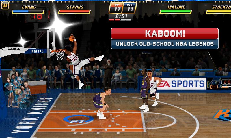NBA JAM by EA SPORTS Full Apk indirme sayfası ekran görüntüsü