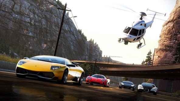 Need For Speed Hot Pursuit indirme sayfası ekran görüntüsü