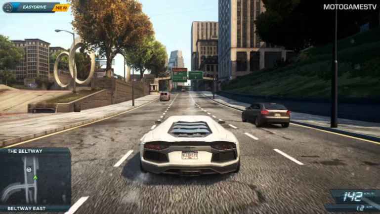 Need For Speed Most Wanted 2 indirme sayfası ekran görüntüsü