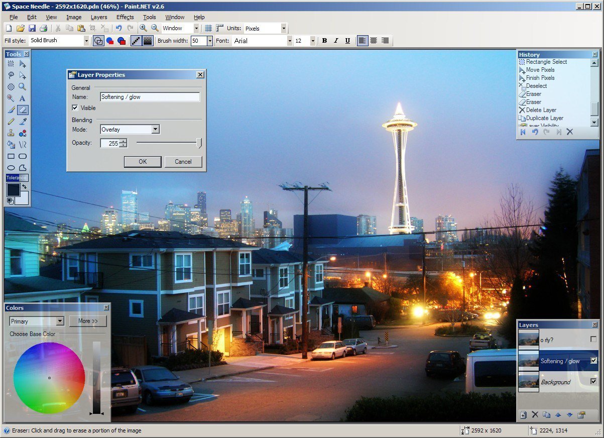 Paint.Net Türkçe indirme sayfası ekran görüntüsü