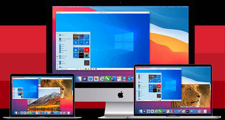 Parallels Desktop for Mac Business Edition indirme sayfası ekran görüntüsü