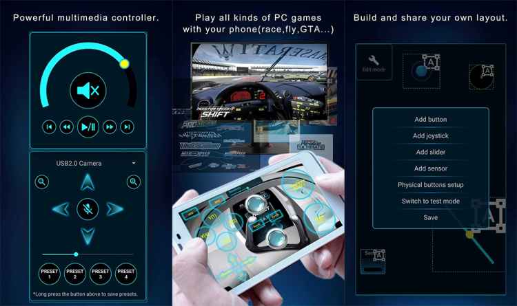 PC Remote VIP Apk indirme sayfası ekran görüntüsü